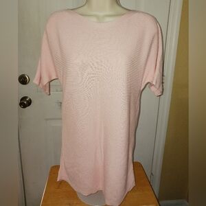 Talbots Soft Pink Knit Top